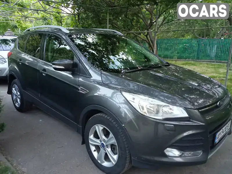 Позашляховик / Кросовер Ford Kuga 2016 2 л. Ручна / Механіка обл. Житомирська, Малин - Фото 1/10