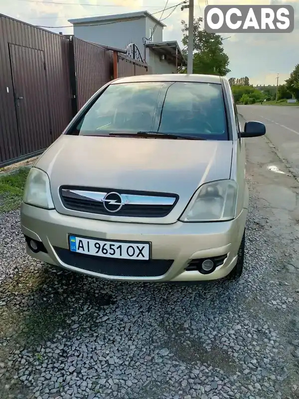 Микровэн Opel Meriva 2008 1.6 л. Ручная / Механика обл. Киевская, Белая Церковь - Фото 1/21