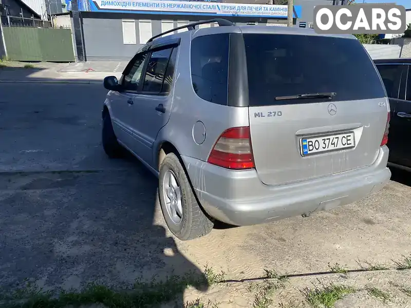 Позашляховик / Кросовер Mercedes-Benz M-Class 2001 2.69 л. Автомат обл. Рівненська, Рівне - Фото 1/7