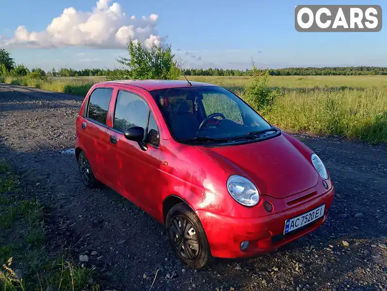 Хетчбек Daewoo Matiz 2006 0.8 л. Ручна / Механіка обл. Волинська, Маневичі - Фото 1/14