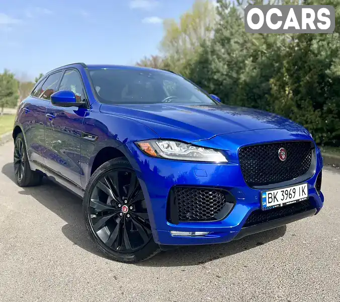 Позашляховик / Кросовер Jaguar F-Pace 2019 2 л. Автомат обл. Рівненська, Рівне - Фото 1/21