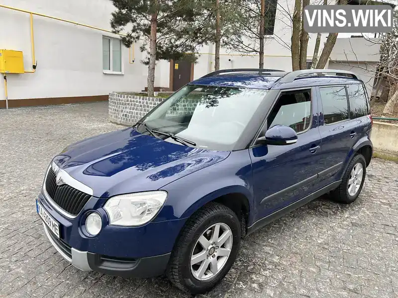 Позашляховик / Кросовер Skoda Yeti 2010 1.97 л. Ручна / Механіка обл. Івано-Франківська, Івано-Франківськ - Фото 1/10