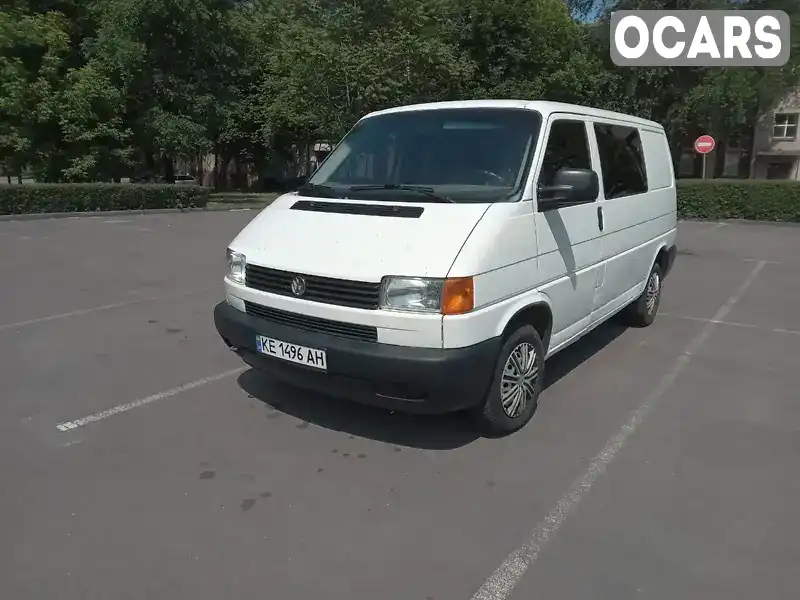 Мінівен Volkswagen Transporter 2000 1.9 л. Ручна / Механіка обл. Дніпропетровська, Кам'янське (Дніпродзержинськ) - Фото 1/16