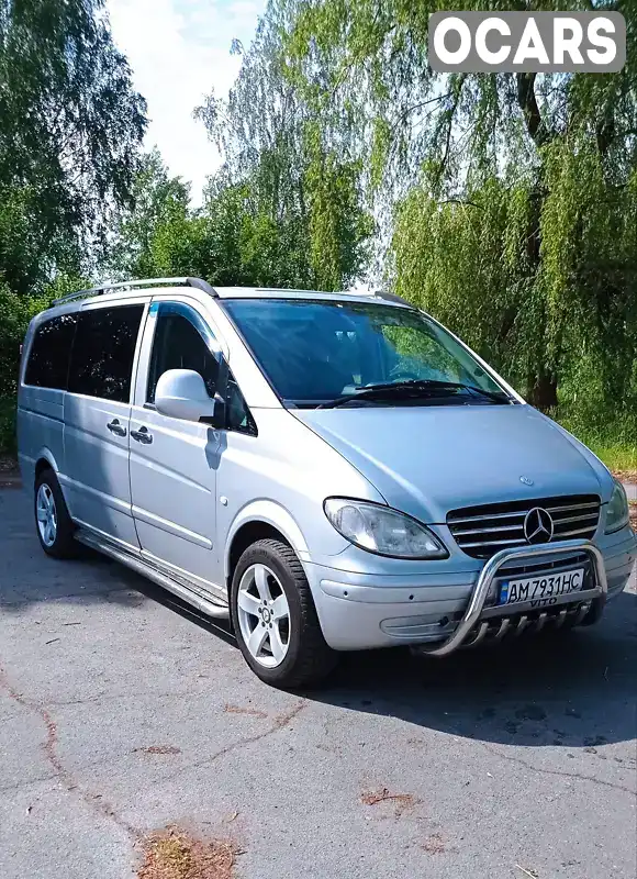 Мінівен Mercedes-Benz Vito 2005 2.2 л. Ручна / Механіка обл. Житомирська, Звягель - Фото 1/10