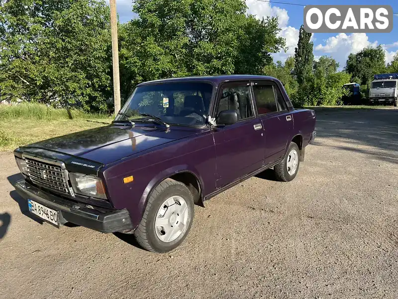 Седан ВАЗ / Lada 2107 2001 1.45 л. Ручна / Механіка обл. Кіровоградська, Кропивницький (Кіровоград) - Фото 1/10