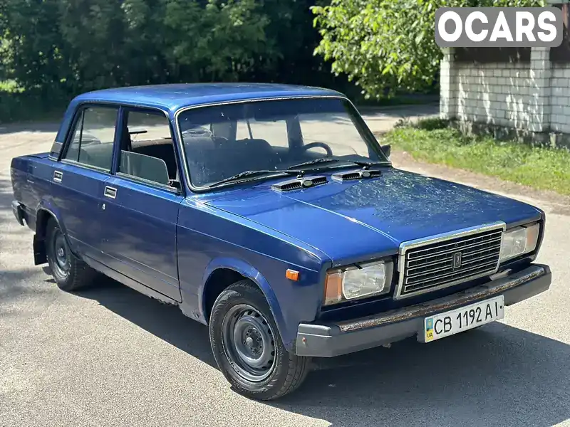 Седан ВАЗ / Lada 2107 2007 1.45 л. Ручна / Механіка обл. Чернігівська, Чернігів - Фото 1/9