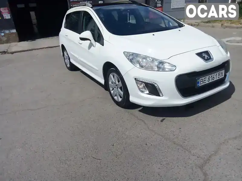 Універсал Peugeot 308 2012 1.56 л. Ручна / Механіка обл. Миколаївська, Миколаїв - Фото 1/13