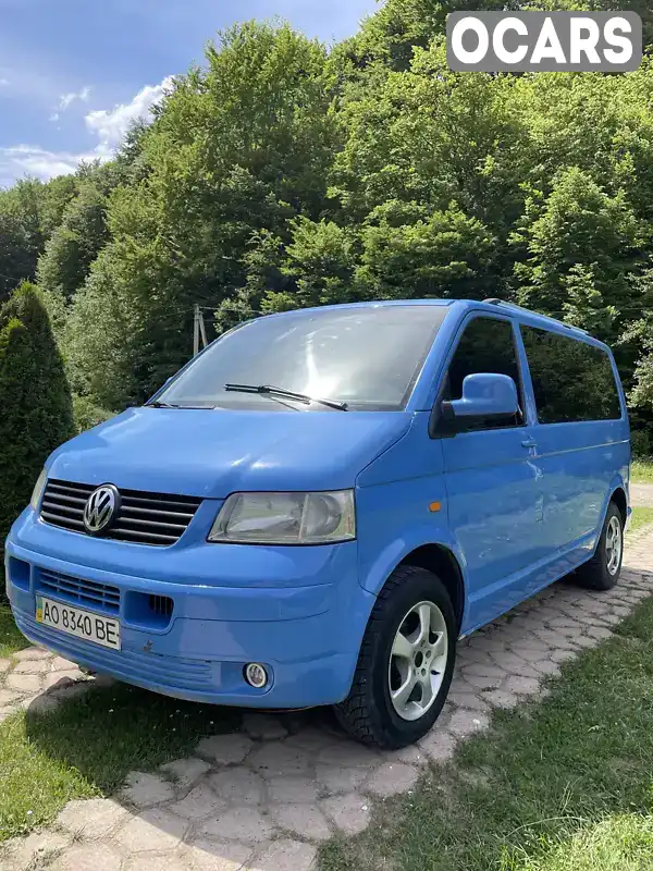 Минивэн Volkswagen Transporter 2005 1.9 л. Ручная / Механика обл. Закарпатская, Тячев - Фото 1/12