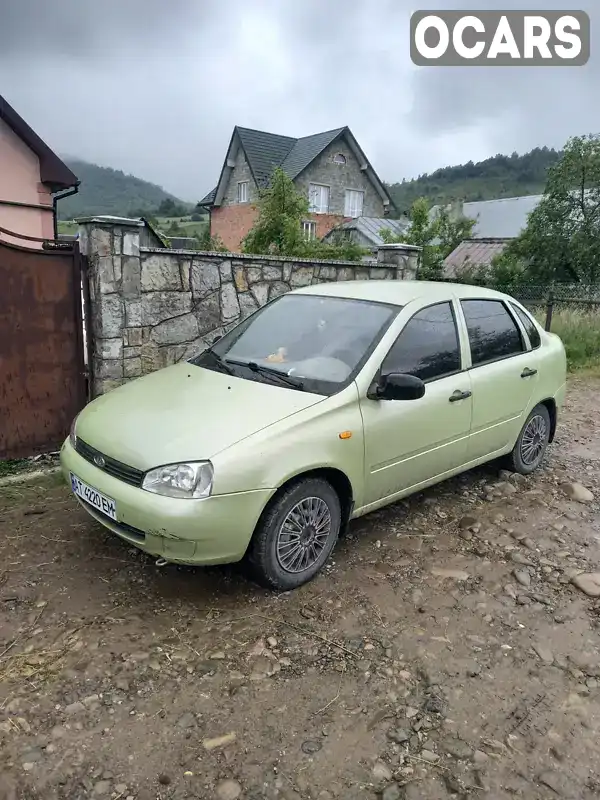 Седан ВАЗ / Lada 1118 Калина 2006 1.6 л. Ручна / Механіка обл. Івано-Франківська, Надвірна - Фото 1/7