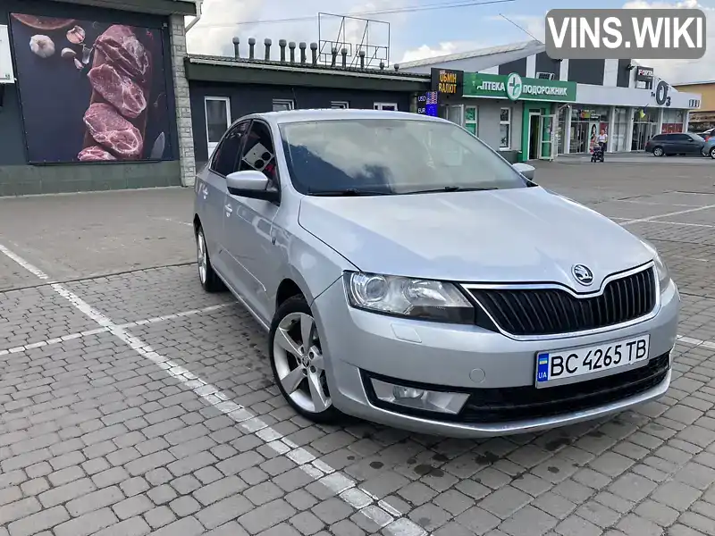 Лифтбек Skoda Rapid 2014 1.6 л. Ручная / Механика обл. Львовская, Львов - Фото 1/21