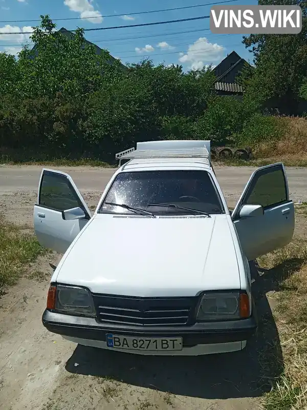 Седан Opel Ascona 1987 1.8 л. Ручна / Механіка обл. Кіровоградська, Кропивницький (Кіровоград) - Фото 1/8