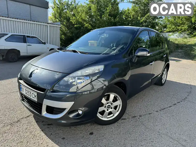 Мінівен Renault Scenic 2010 1.46 л. Ручна / Механіка обл. Полтавська, Кобеляки - Фото 1/21