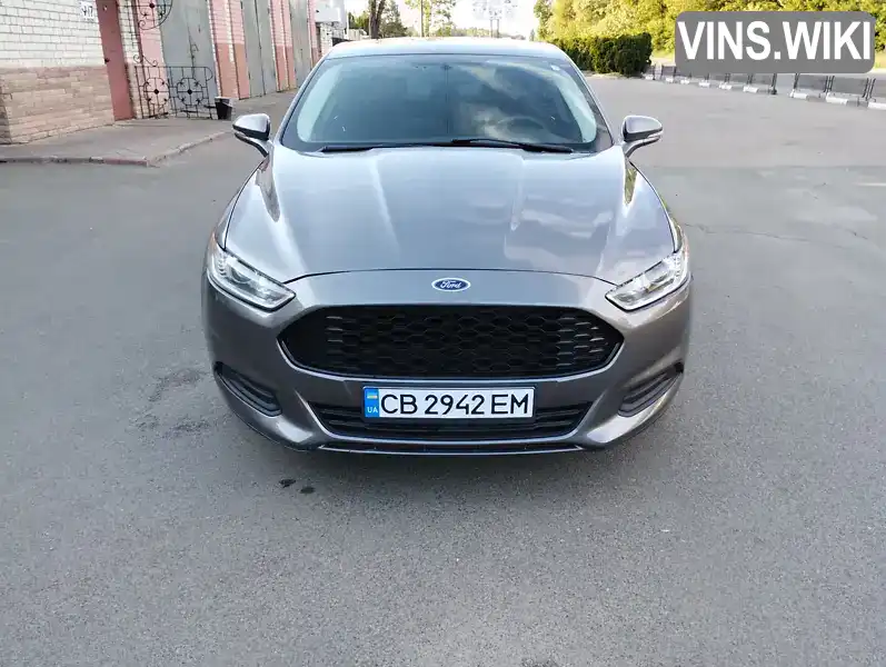 Седан Ford Fusion 2014 2.5 л. Автомат обл. Чернігівська, Чернігів - Фото 1/21