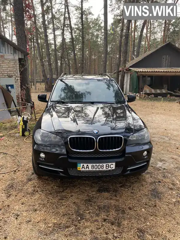 Позашляховик / Кросовер BMW X5 2008 3 л. Автомат обл. Київська, Вишгород - Фото 1/13