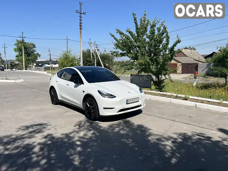 Позашляховик / Кросовер Tesla Model Y 2021 null_content л. обл. Запорізька, Запоріжжя - Фото 1/17