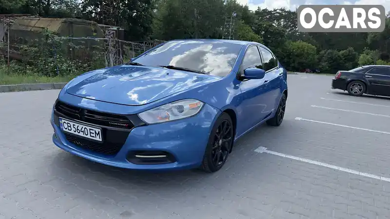 Седан Dodge Dart 2015 2 л. Ручна / Механіка обл. Чернігівська, Чернігів - Фото 1/20