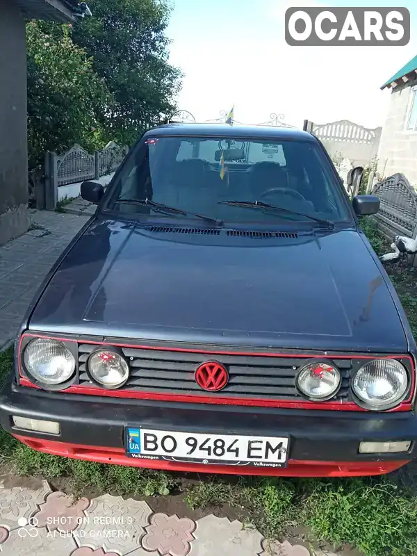 Хетчбек Volkswagen Golf 1989 1.78 л. Ручна / Механіка обл. Тернопільська, Ланівці - Фото 1/8