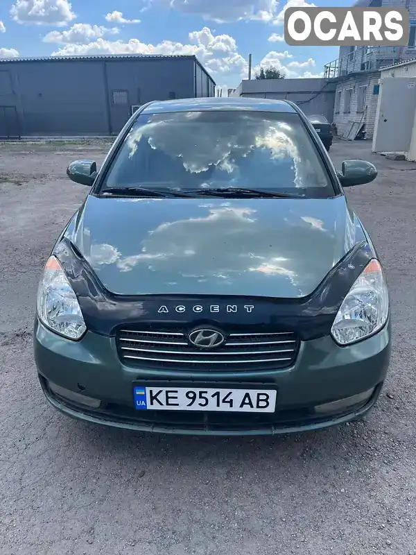 Седан Hyundai Accent 2007 1.5 л. Ручна / Механіка обл. Дніпропетровська, Павлоград - Фото 1/11