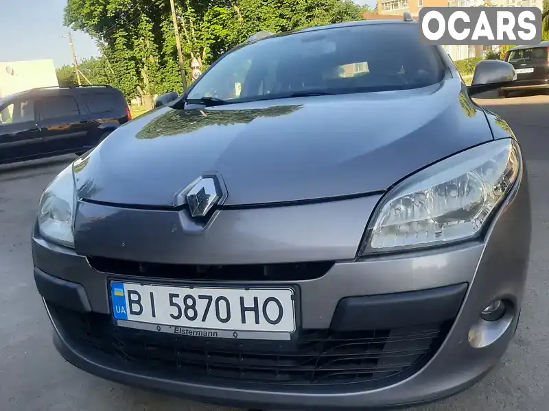 Універсал Renault Megane 2009 1.46 л. Ручна / Механіка обл. Полтавська, Миргород - Фото 1/13