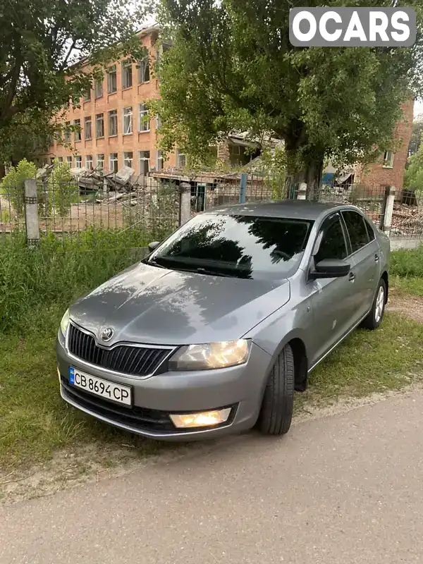 Ліфтбек Skoda Rapid 2013 1.2 л. Ручна / Механіка обл. Чернігівська, Чернігів - Фото 1/21