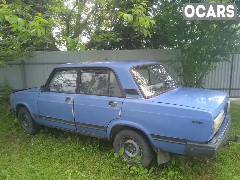 Седан ВАЗ / Lada 2107 2005 1.5 л. Ручна / Механіка обл. Івано-Франківська, Снятин - Фото 1/8