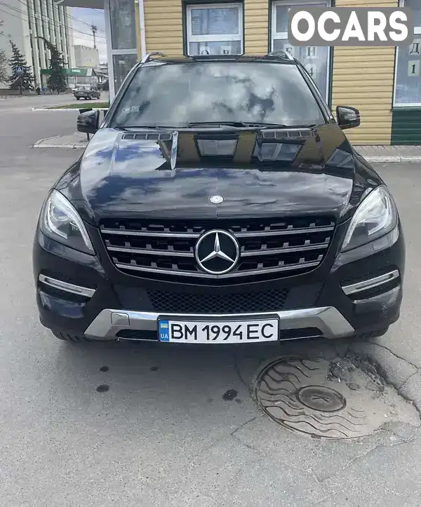 Позашляховик / Кросовер Mercedes-Benz M-Class 2012 2.14 л. Автомат обл. Сумська, Суми - Фото 1/17