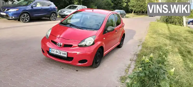 Хэтчбек Toyota Aygo 2009 0.98 л. Ручная / Механика обл. Хмельницкая, Хмельницкий - Фото 1/21