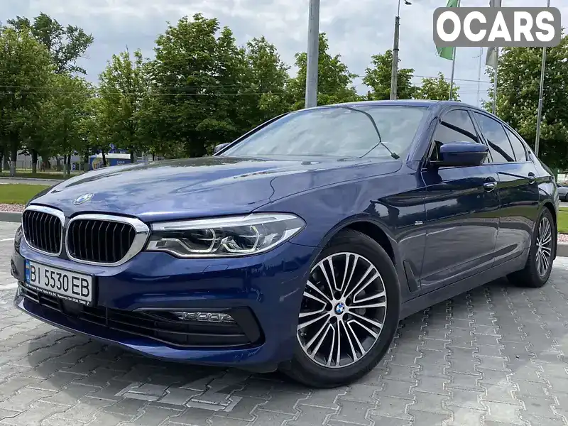 WBAJD11020B197302 BMW 5 Series 2018 Седан 2.99 л. Фото 2