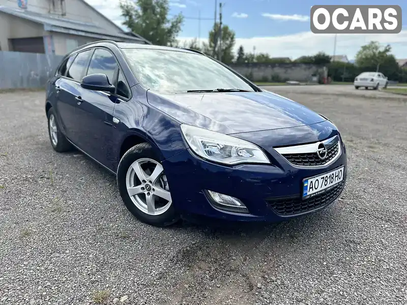 Універсал Opel Astra 2012 1.3 л. Ручна / Механіка обл. Закарпатська, Хуст - Фото 1/13