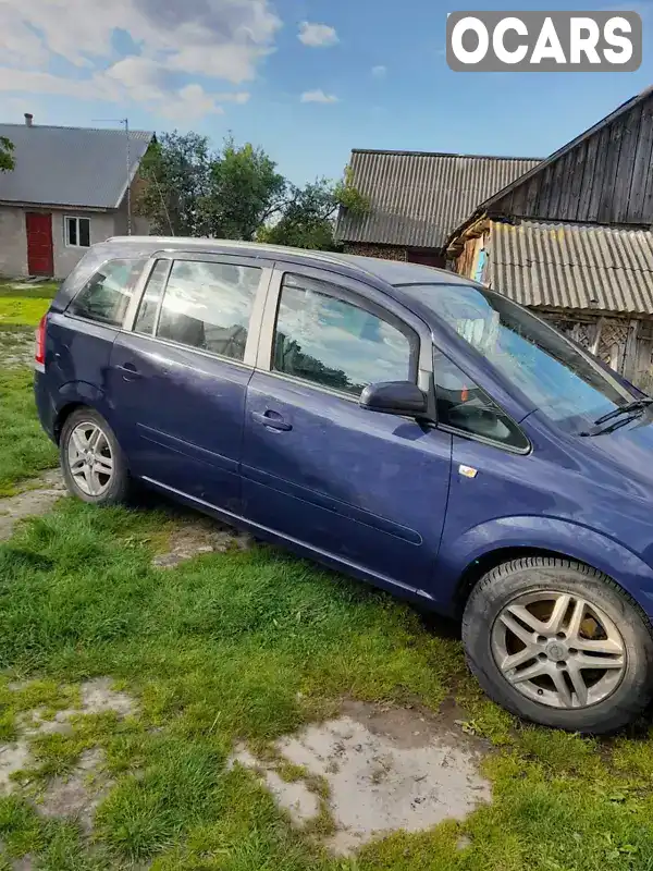 Мінівен Opel Zafira 2008 1.69 л. Ручна / Механіка обл. Рівненська, Корець - Фото 1/5