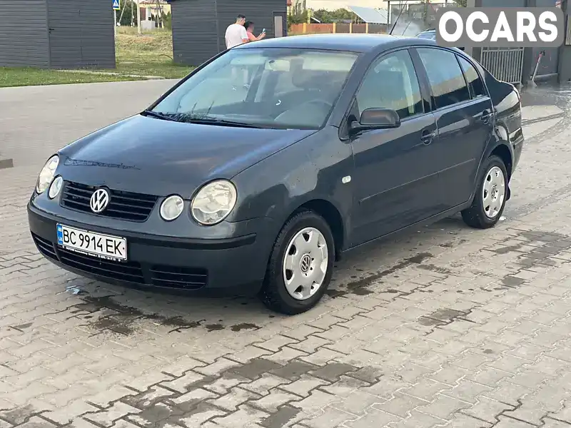 Седан Volkswagen Polo 2004 1.4 л. Ручна / Механіка обл. Львівська, Львів - Фото 1/14