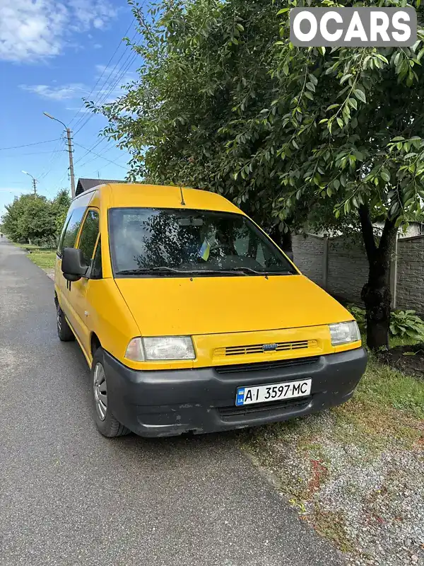 Мінівен Fiat Scudo 2002 1.87 л. Ручна / Механіка обл. Київська, Бориспіль - Фото 1/7