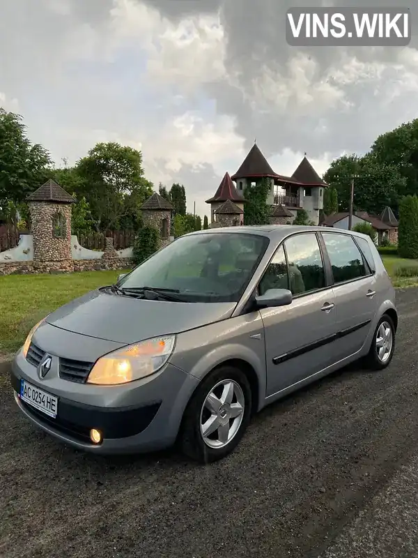 Мінівен Renault Scenic 2004 1.6 л. Ручна / Механіка обл. Волинська, Луцьк - Фото 1/21