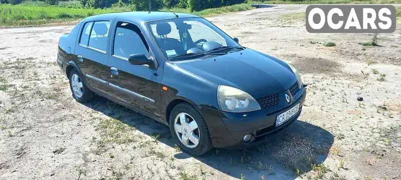 Седан Renault Clio Symbol 2003 1.39 л. обл. Черкаська, Черкаси - Фото 1/9