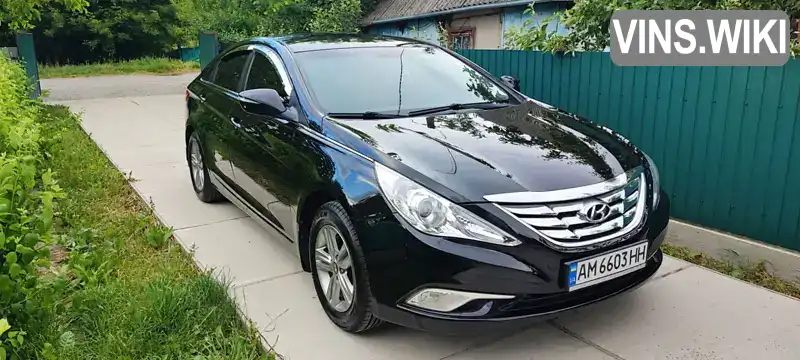 Седан Hyundai Sonata 2014 2 л. Автомат обл. Житомирська, Бердичів - Фото 1/21