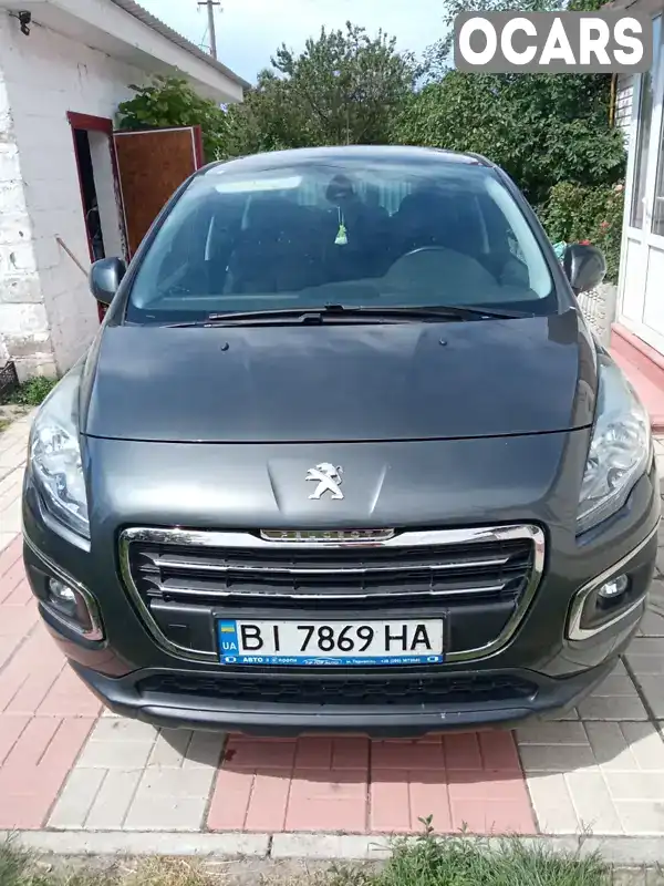 Позашляховик / Кросовер Peugeot 3008 2016 1.56 л. Автомат обл. Полтавська, Лохвиця - Фото 1/18