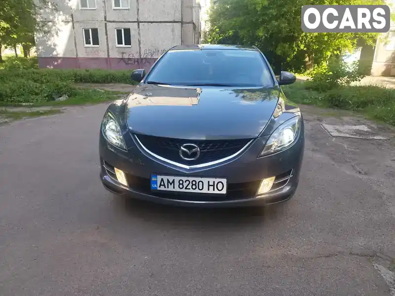 JMZGH14F601182887 Mazda 6 2008 Ліфтбек 2 л. Фото 8