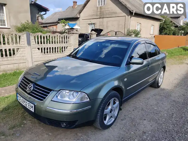 Седан Volkswagen Passat 2003 1.6 л. Ручная / Механика обл. Черновицкая, Глубокая - Фото 1/21