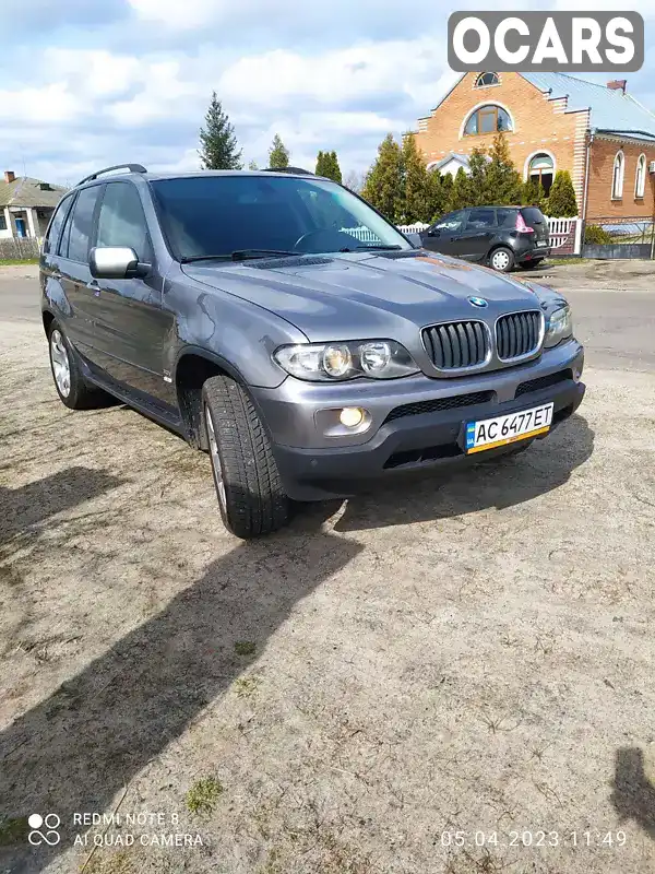 Внедорожник / Кроссовер BMW X5 2004 2.99 л. Автомат обл. Ровенская, Дубровица - Фото 1/7