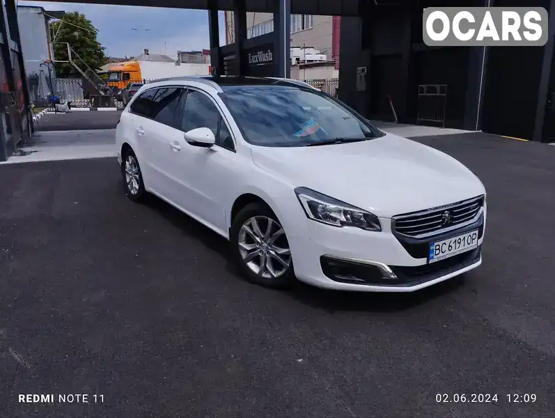 Універсал Peugeot 508 2015 1.6 л. Автомат обл. Житомирська, Коростень - Фото 1/21