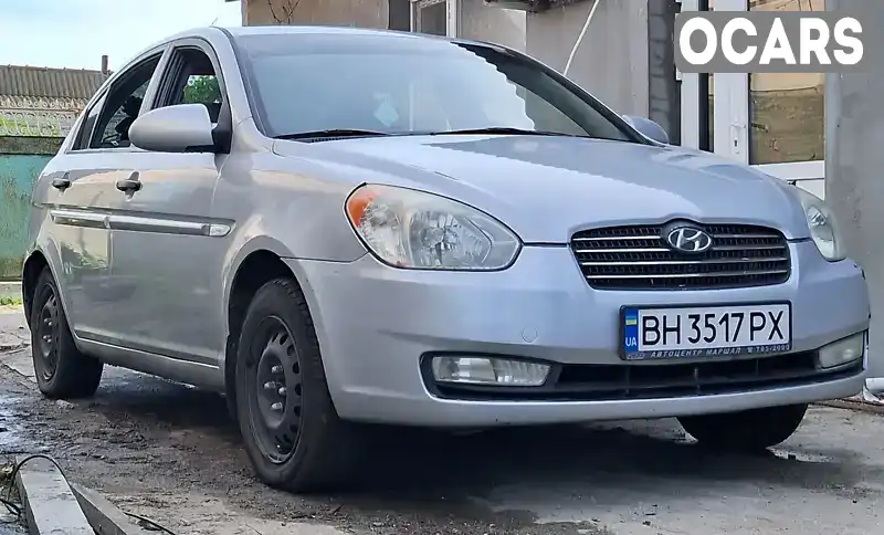 Седан Hyundai Accent 2008 1.4 л. Автомат обл. Одеська, Білгород-Дністровський - Фото 1/6