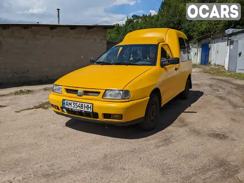 Мінівен SEAT Inca 1999 1.9 л. Ручна / Механіка обл. Житомирська, Житомир - Фото 1/12