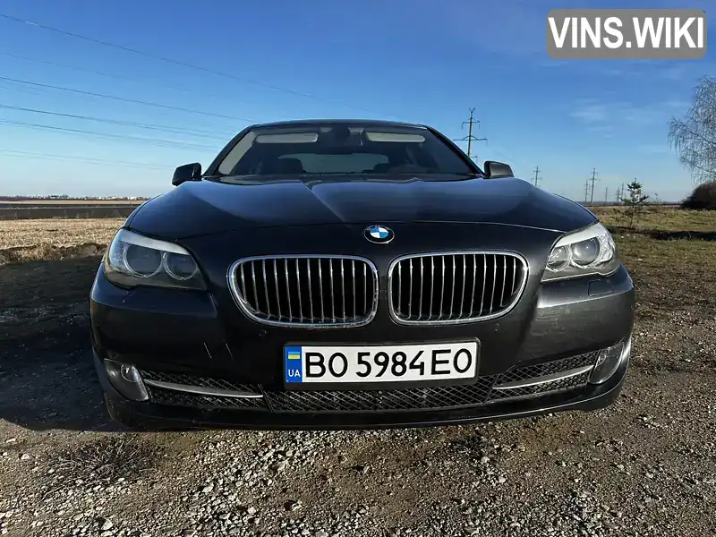 Седан BMW 5 Series 2012 2 л. Автомат обл. Тернопольская, Тернополь - Фото 1/21