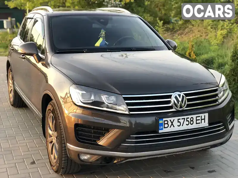 Внедорожник / Кроссовер Volkswagen Touareg 2015 2.97 л. Автомат обл. Хмельницкая, Шепетовка - Фото 1/21