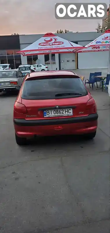 Хетчбек Peugeot 206 1998 1.4 л. Ручна / Механіка обл. Полтавська, Кременчук - Фото 1/20