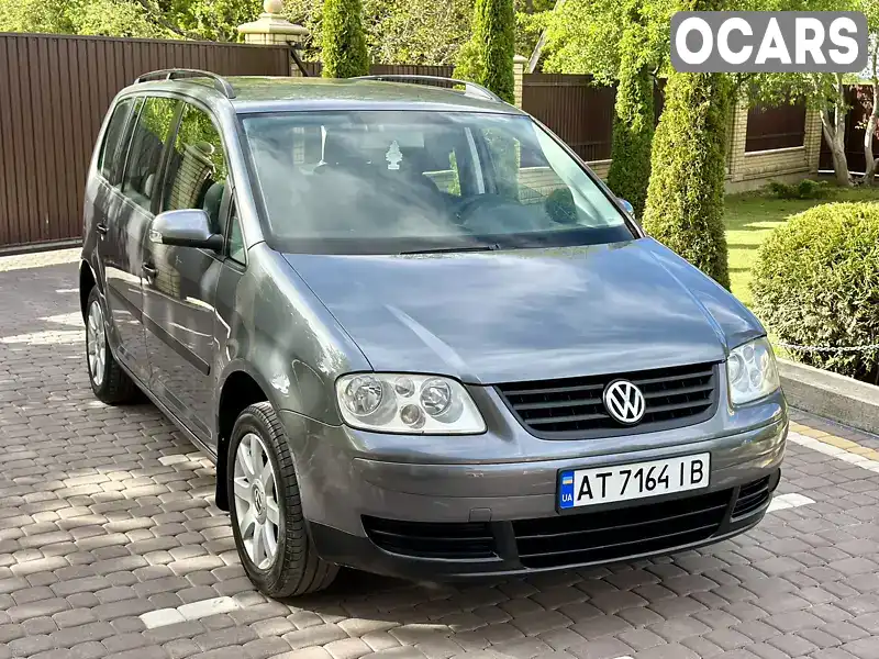 Минивэн Volkswagen Touran 2004 1.6 л. Ручная / Механика обл. Ивано-Франковская, Косов - Фото 1/21