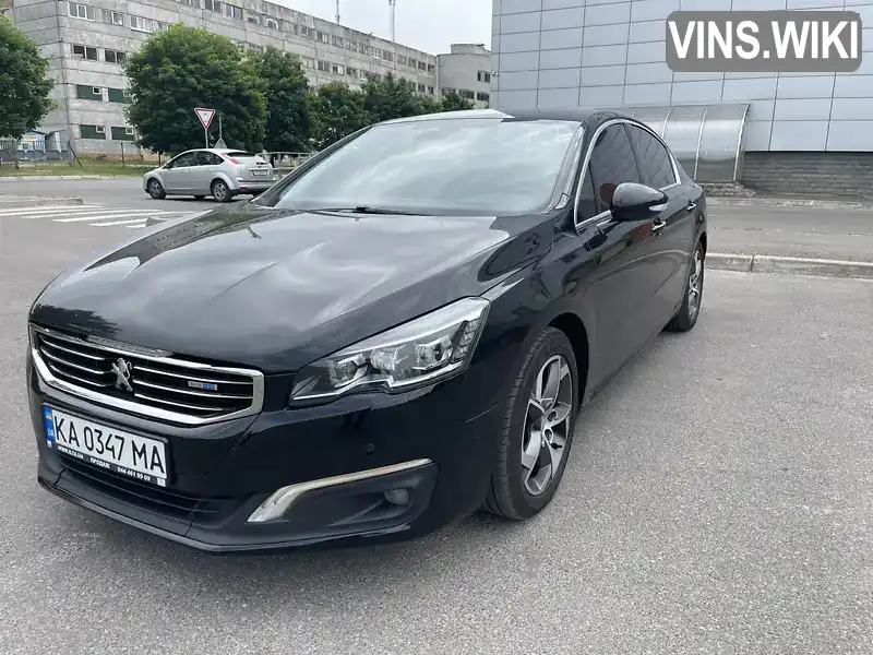 Седан Peugeot 508 2015 2 л. Автомат обл. Київська, Київ - Фото 1/21