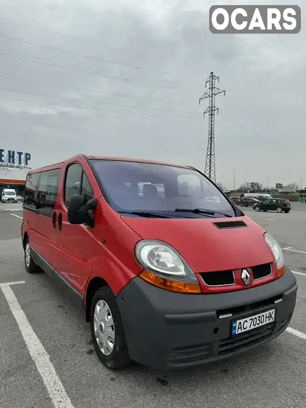 Минивэн Renault Trafic 2003 2 л. Ручная / Механика обл. Волынская, Владимир-Волынский - Фото 1/18