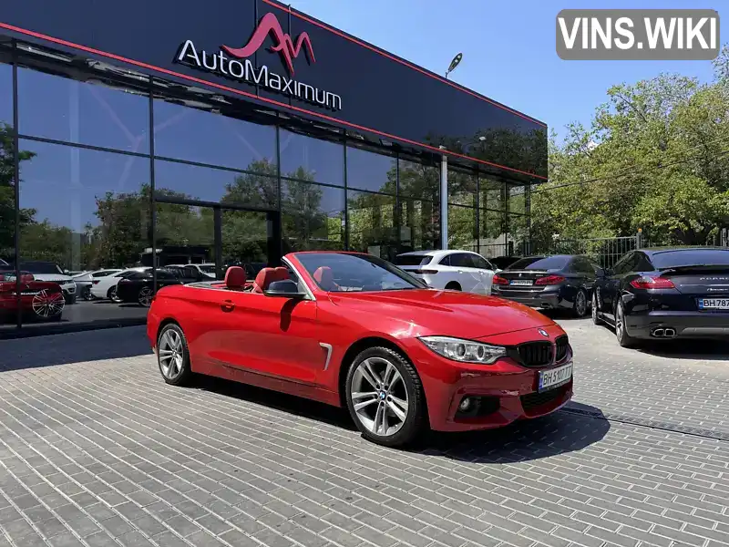 Кабріолет BMW 4 Series 2014 2 л. Автомат обл. Одеська, Одеса - Фото 1/21