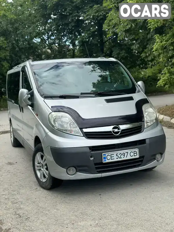 Мінівен Opel Vivaro 2007 2.46 л. Ручна / Механіка обл. Чернівецька, Хотин - Фото 1/21